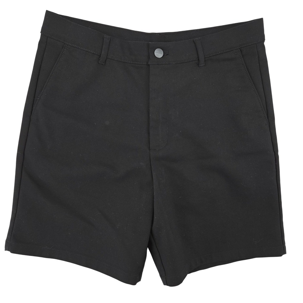 Calvin Klein‎ 31 Black Chino Shorts Women Minimalist Tailored Summer